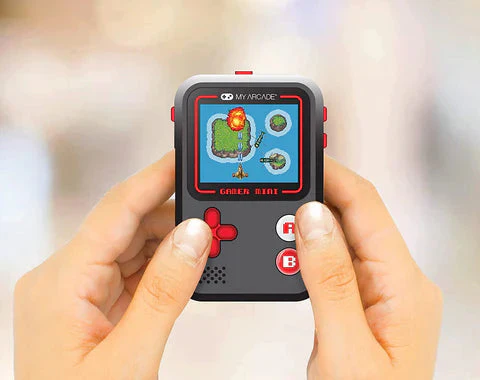 My Arcade Gamer Mini Classic Portable Electronic Gaming System With 160 Games 1.8" Color Display - Black/Red - Image 3