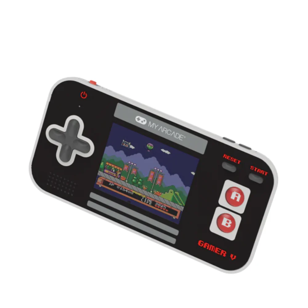 Gamer V Classic 220 Games in 1- Black/Grey/Red