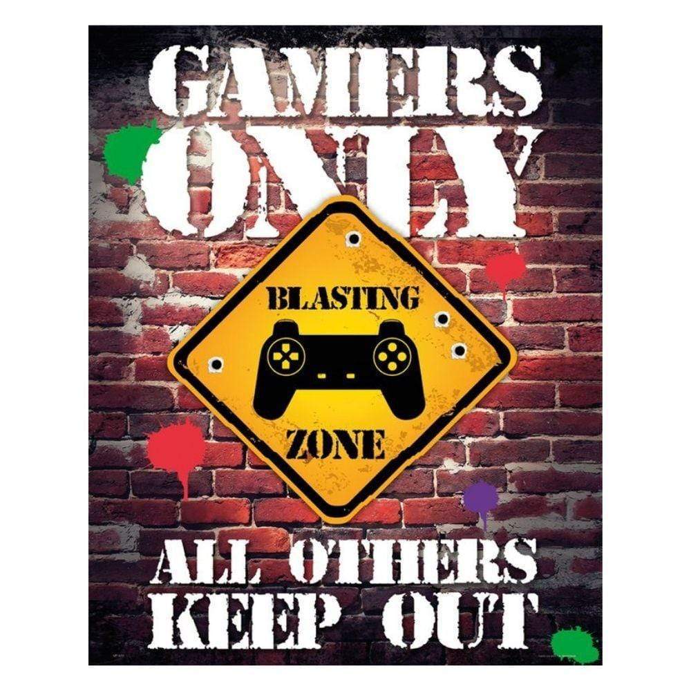 Gamers Only 40X50 cm Poster by Gb Eye