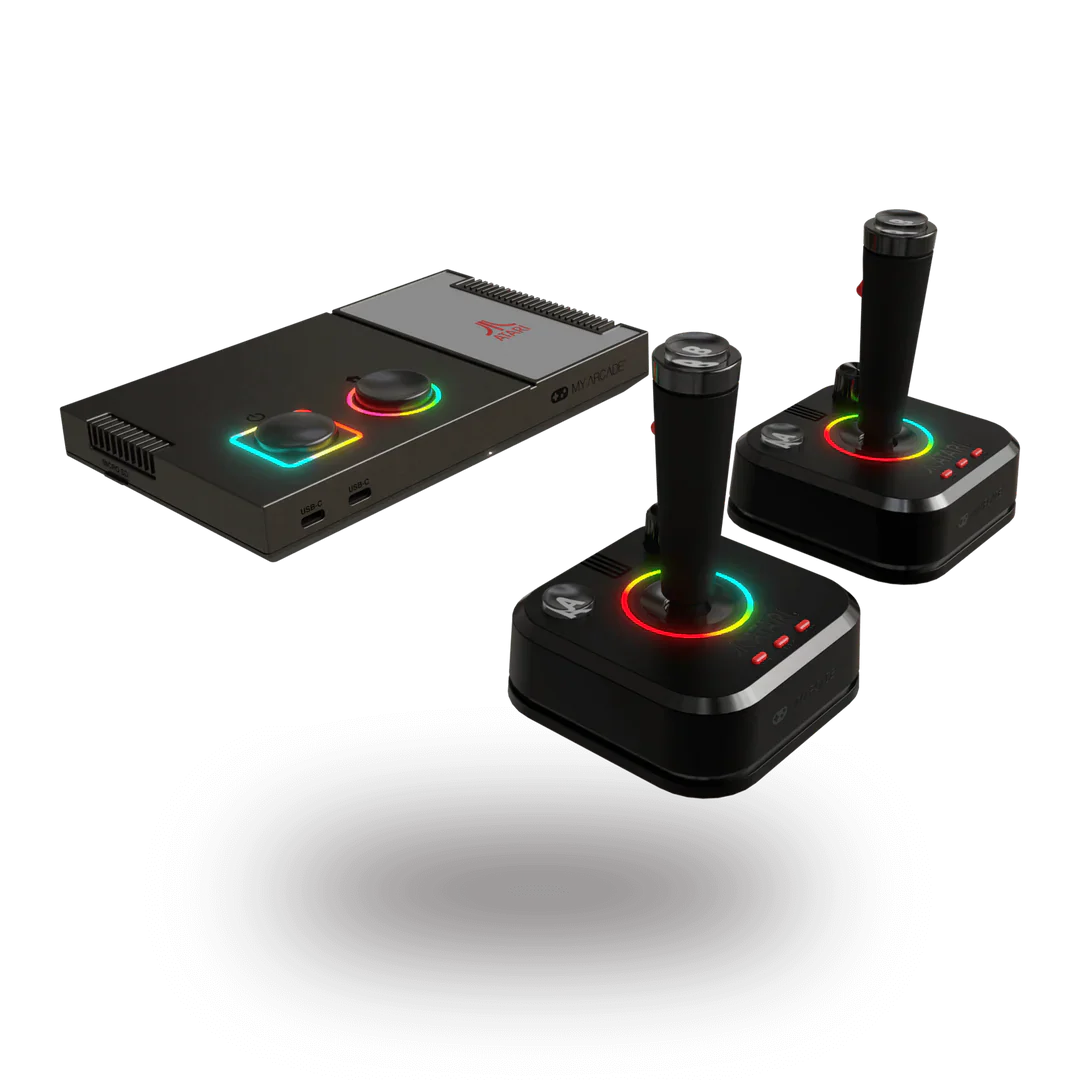 My Arcade Gamestation Plus Atari Retro Video Game System (Over 200 Games In 1) - Black - Image 2