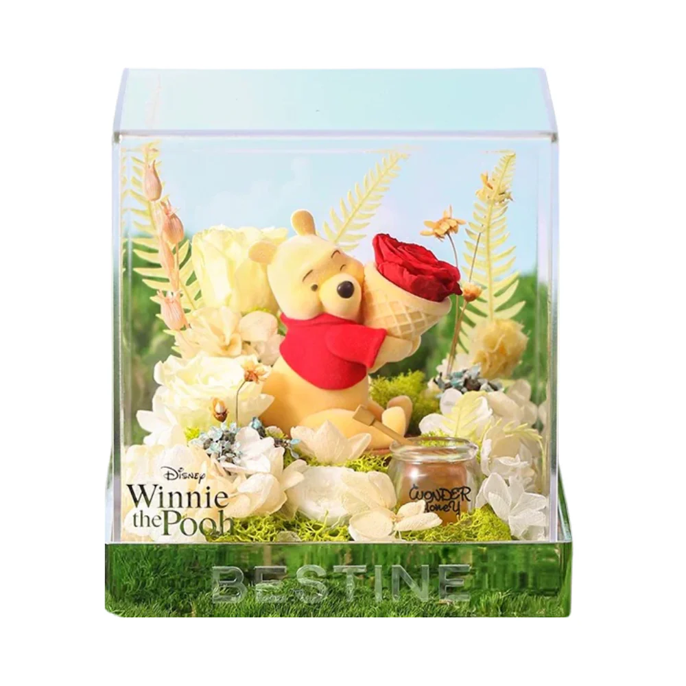 Garden Series Winnie The Pooh Preserved Flower Box Winnie The Pooh Gifts By Betine