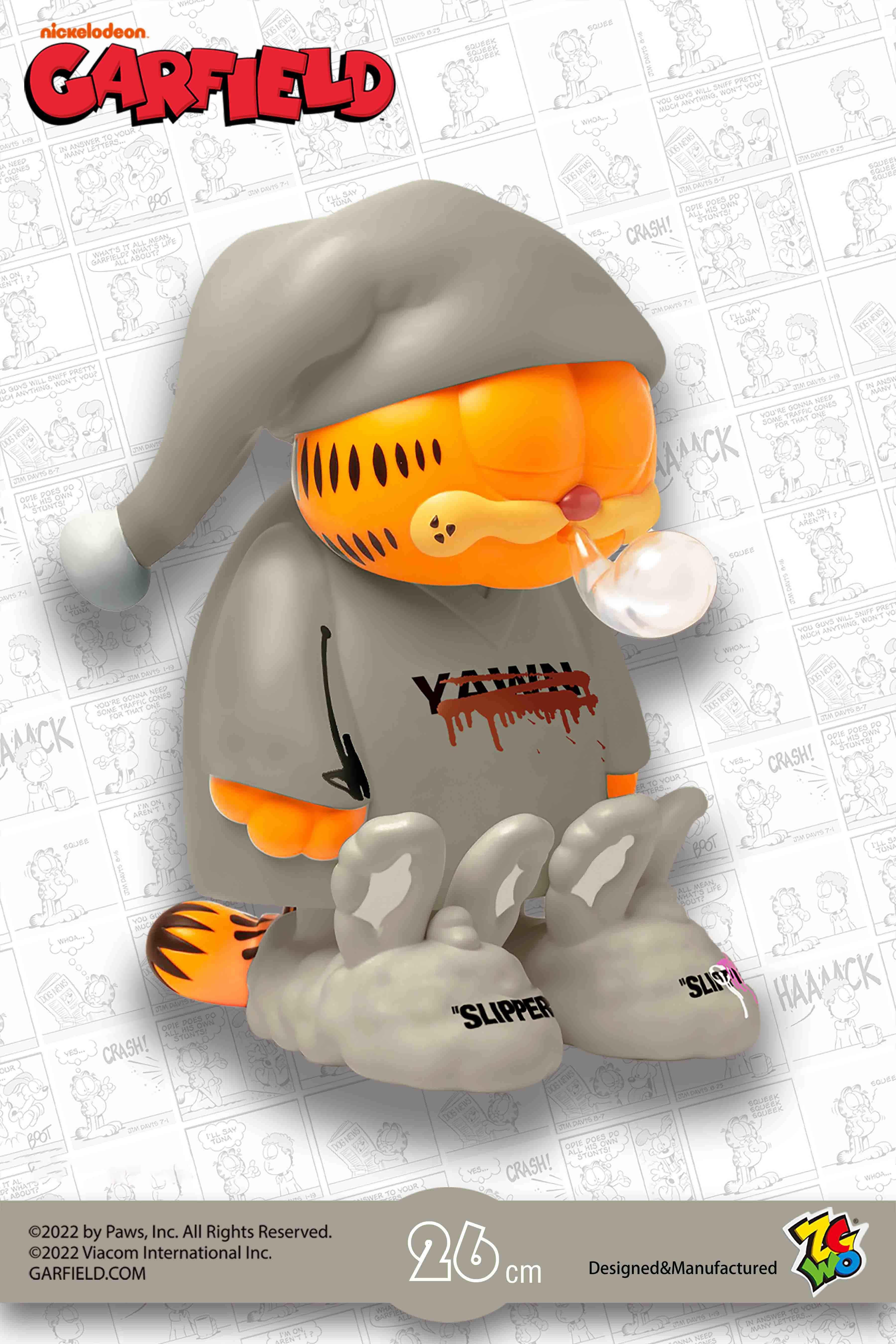 Garfield "I am not Sleeping" 26cm Yawn Figure By ZCWO - Image 2