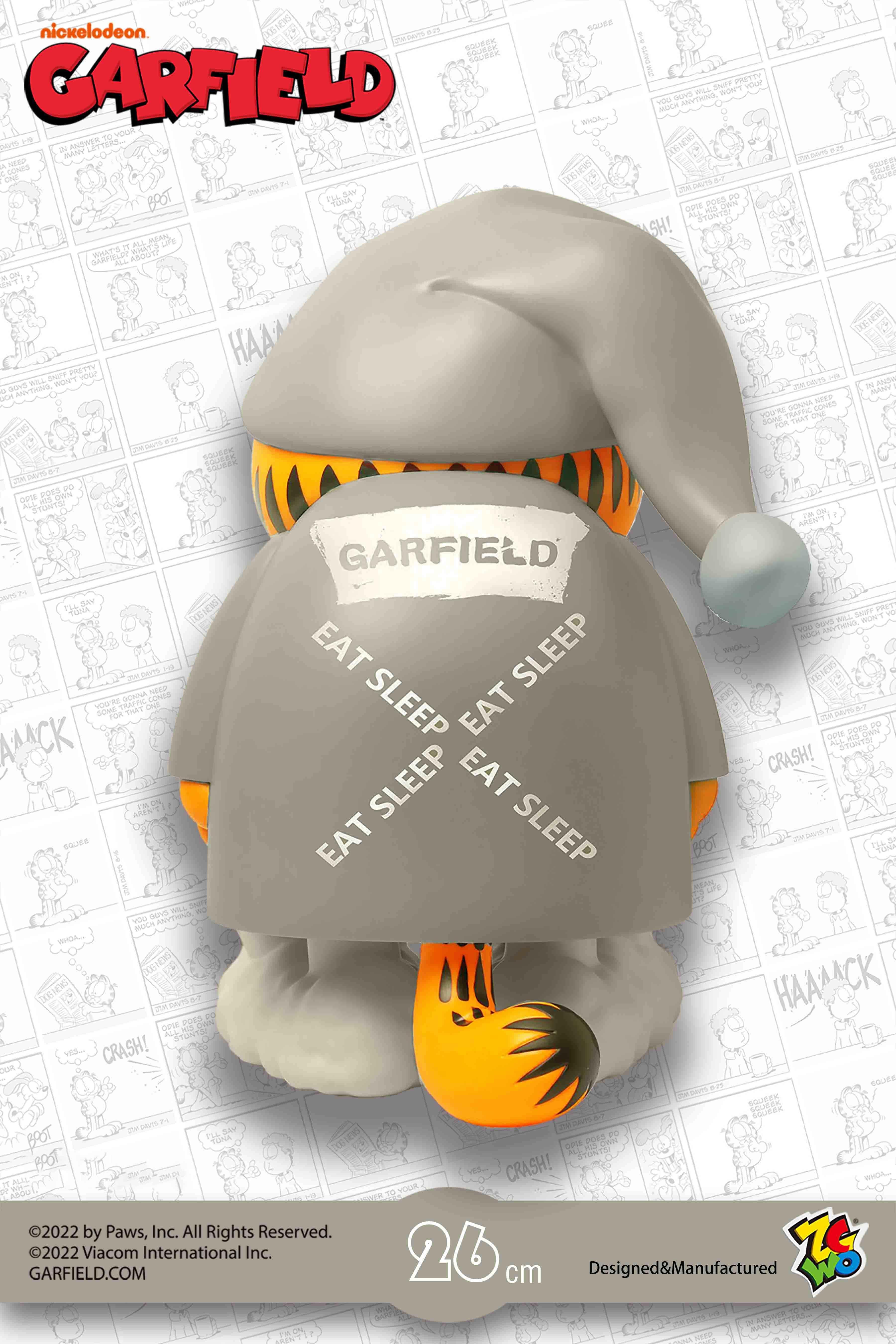 Garfield "I am not Sleeping" 26cm Yawn Figure By ZCWO - Image 3