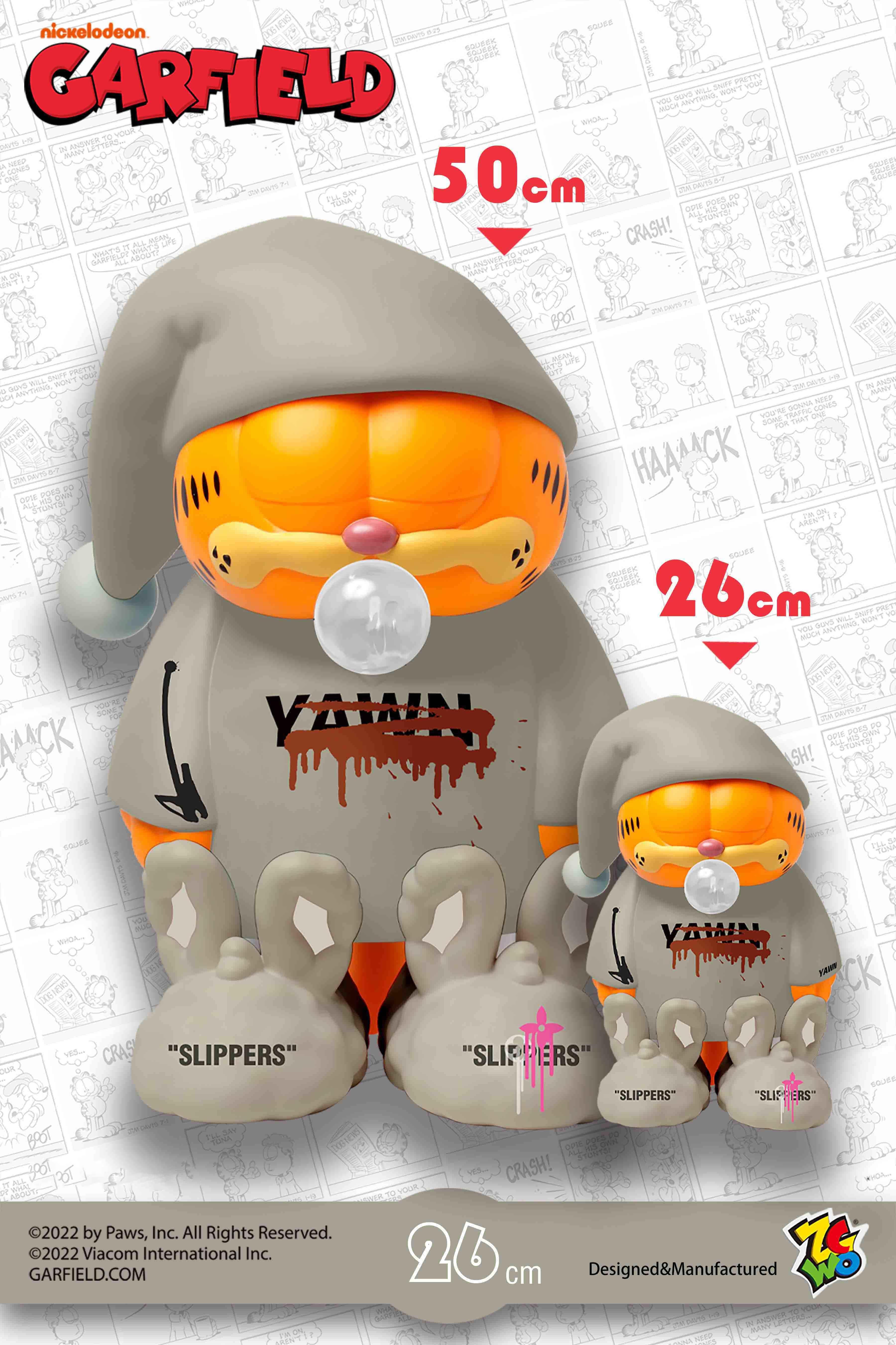Garfield "I am not Sleeping" 26cm Yawn Figure By ZCWO - Image 4