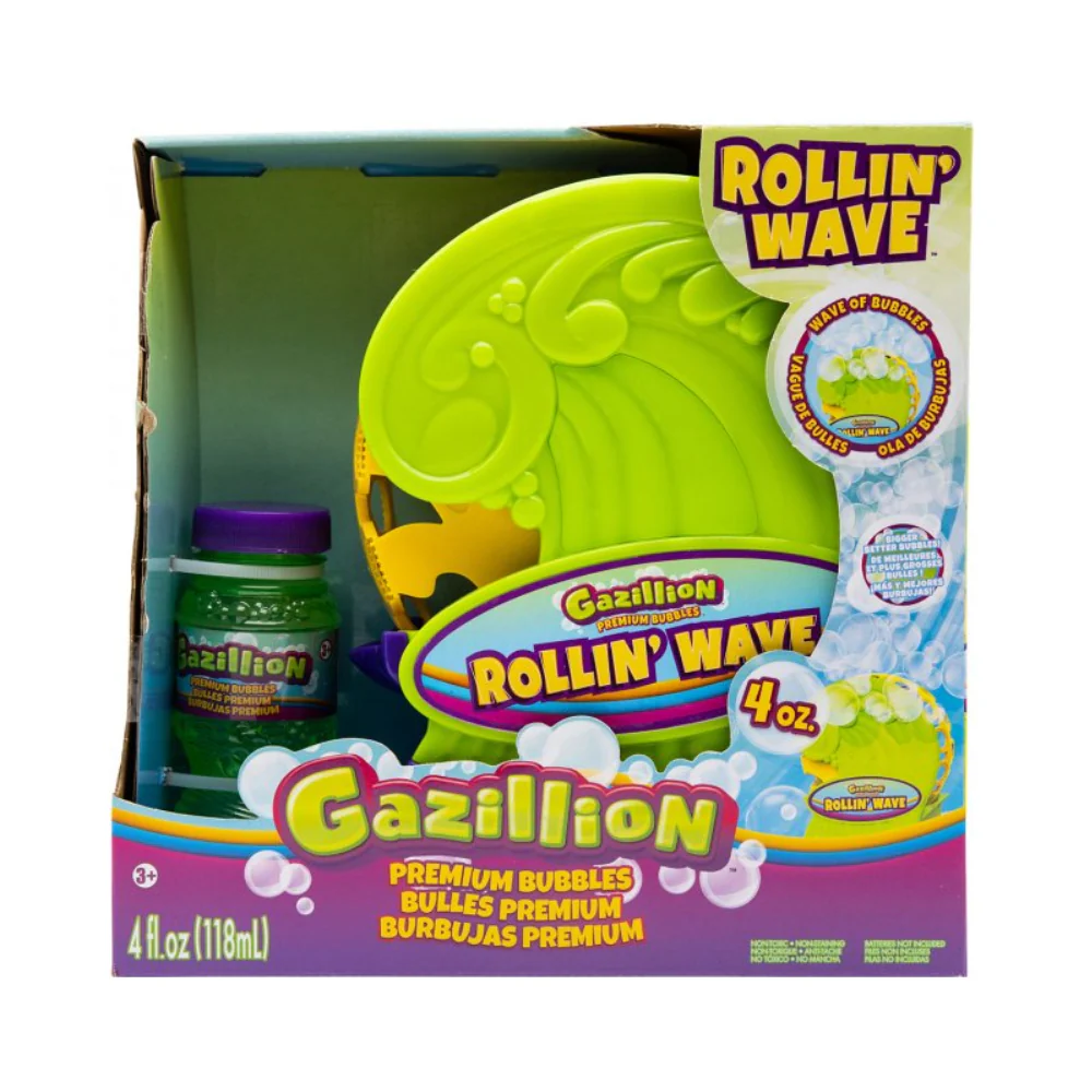 Gazillion Bubbles Rollin Wave