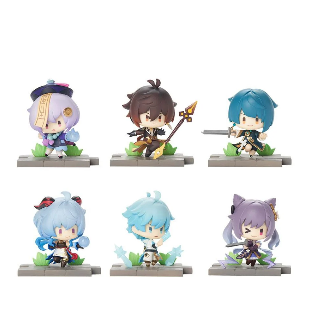 Genshin Impact  Battle Scene Liyue Edition Collection Figure by Apex (1 Random)