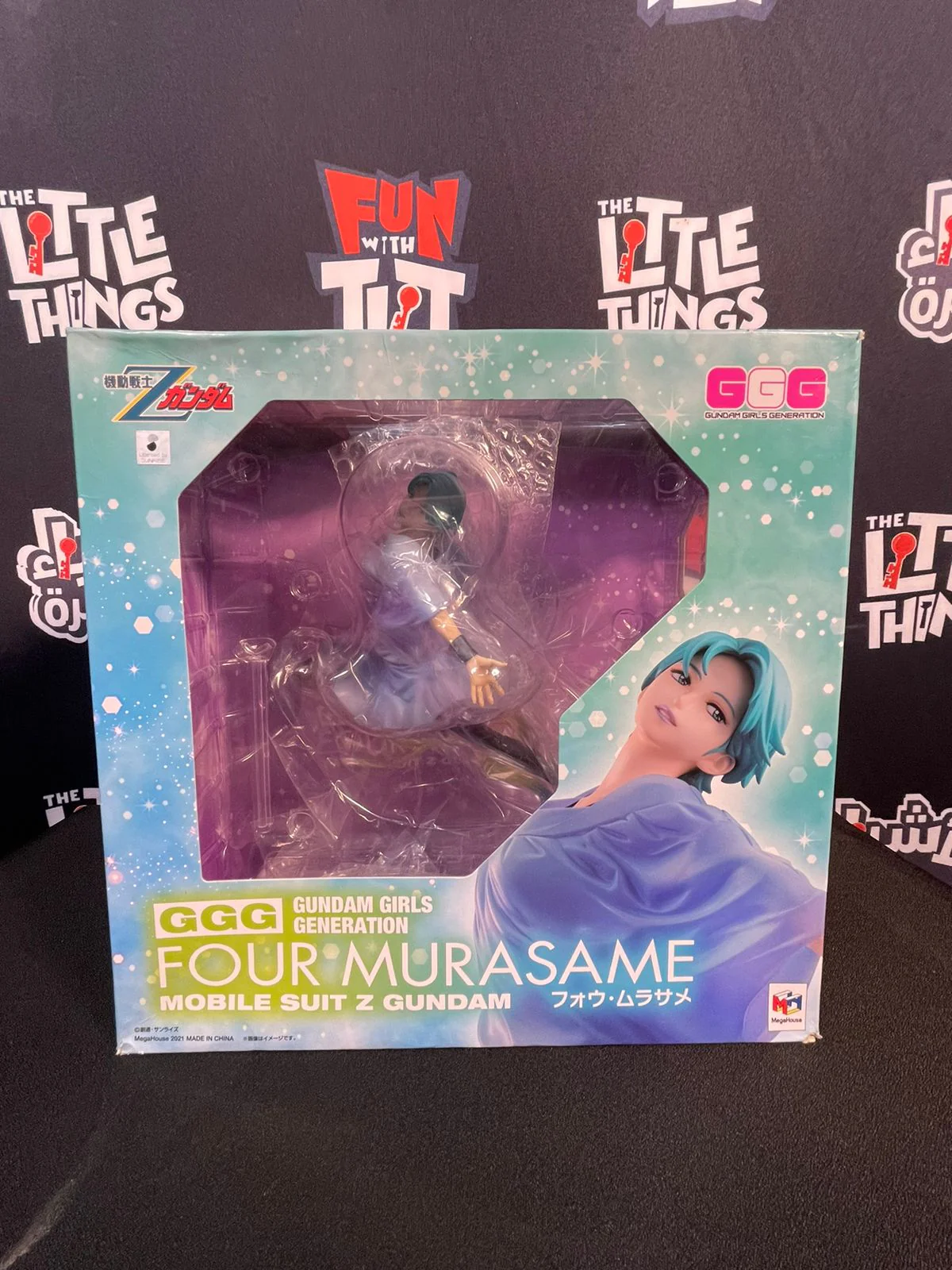 Mobile Suit Gundam GGG Four Murasame Statue by Megahouse [Damaged Box] - Image 4
