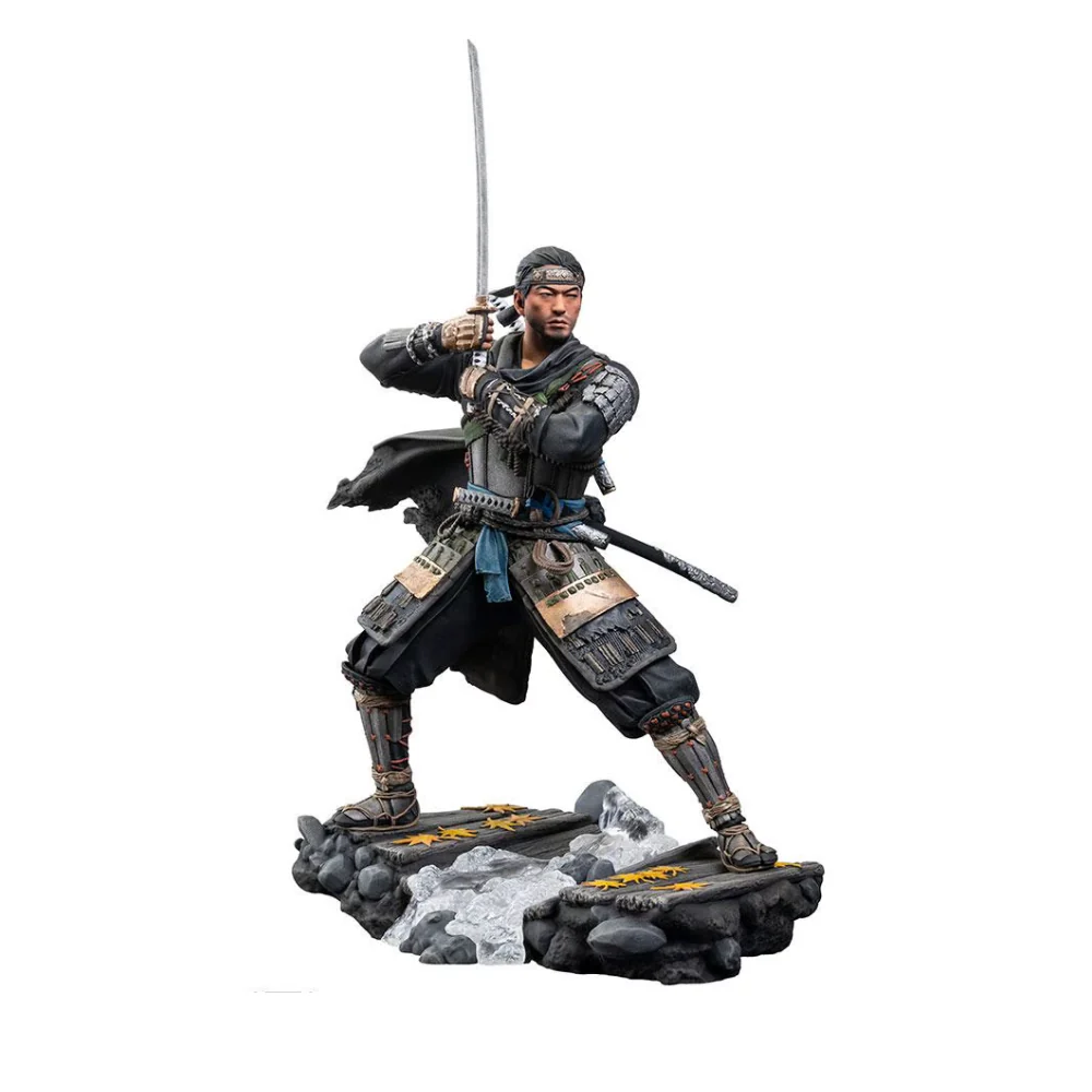 Ghost Of Tsushima Jin Sakai Exclusive  1/18 Scale Polystone Statue by Level 52 Studios - Image 2