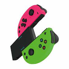 Gioteck JC-20 Controllers (PINK/GREEN) /Switch - Image 3