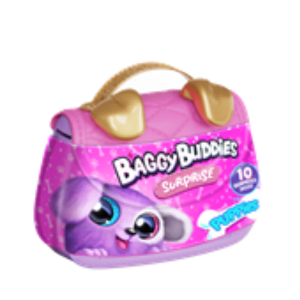 GLAM BUDDIES SURPRISE PUPPY PURSE 6 ASST IN 6PCS