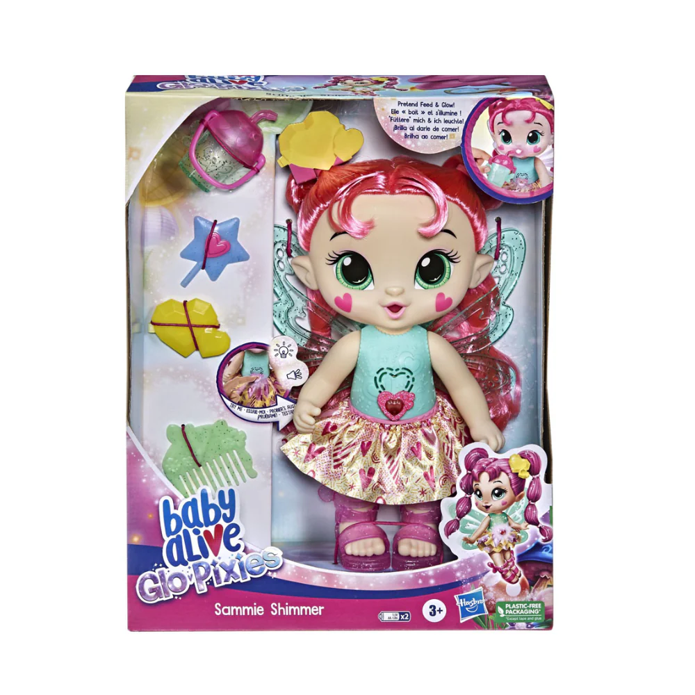 Baby Alive GloPixies Sammie Shimmer Baby Doll