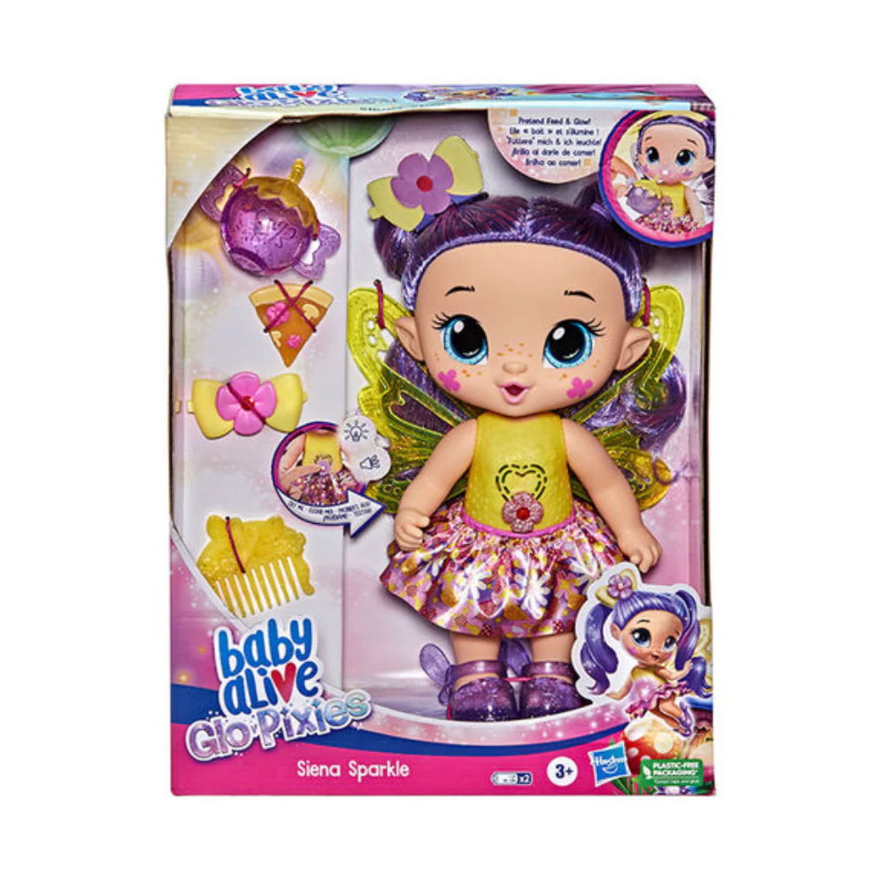 Baby Alive GloPixies Siena Sparkle Baby Doll