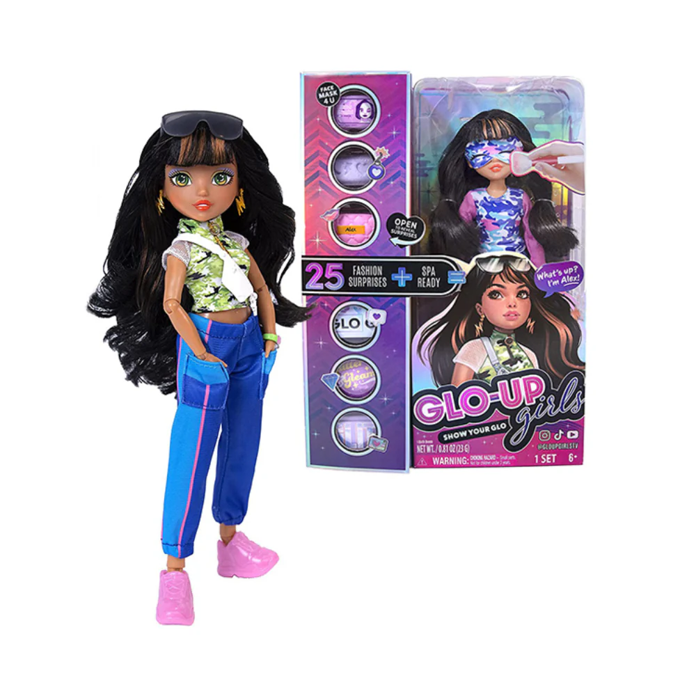 Glo-Up Girls Doll Series 1 - Alex