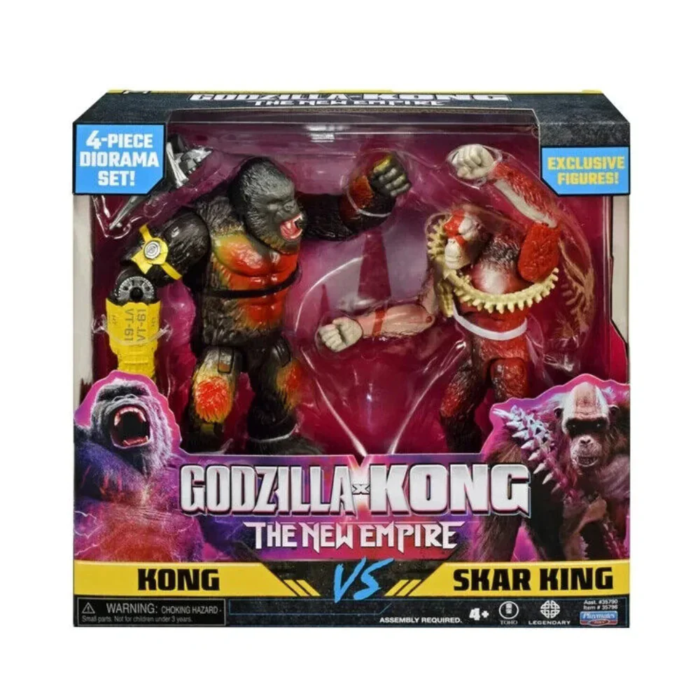 Godzilla x Kong Basic Fig. 6" 2-Pack - Godzilla vs Shimo - Image 2