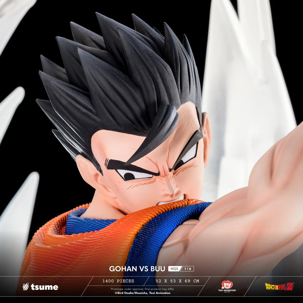 Dragon Ball Z Gohan vs Buu HQS 1/6 High Quality Statues By Tsume Art - Image 2
