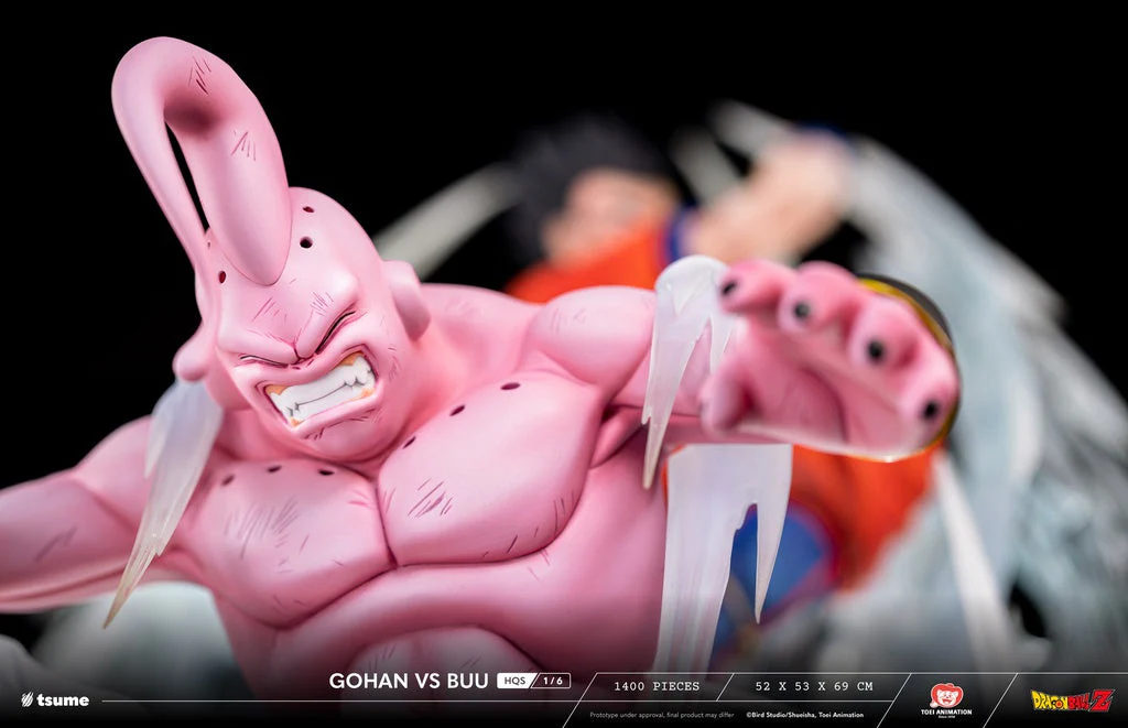 Dragon Ball Z Gohan vs Buu HQS 1/6 High Quality Statues By Tsume Art - Image 3