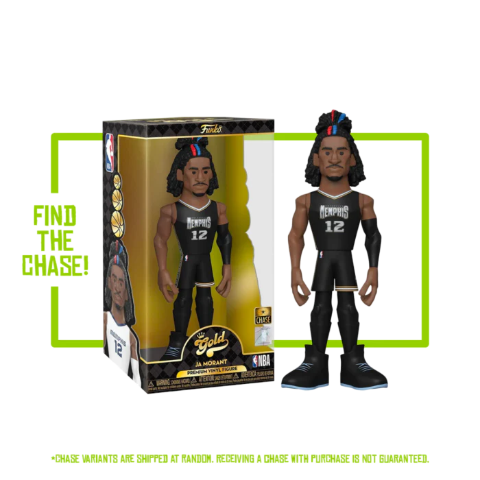 Funko Gold 12" NBA: Memphis - Ja Morant (Chance of Chase) - Image 2