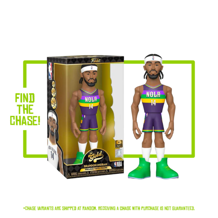 Funko Gold 12" NBA: New Orleans - Brandon Ingram (Chance of Chase) - Image 2