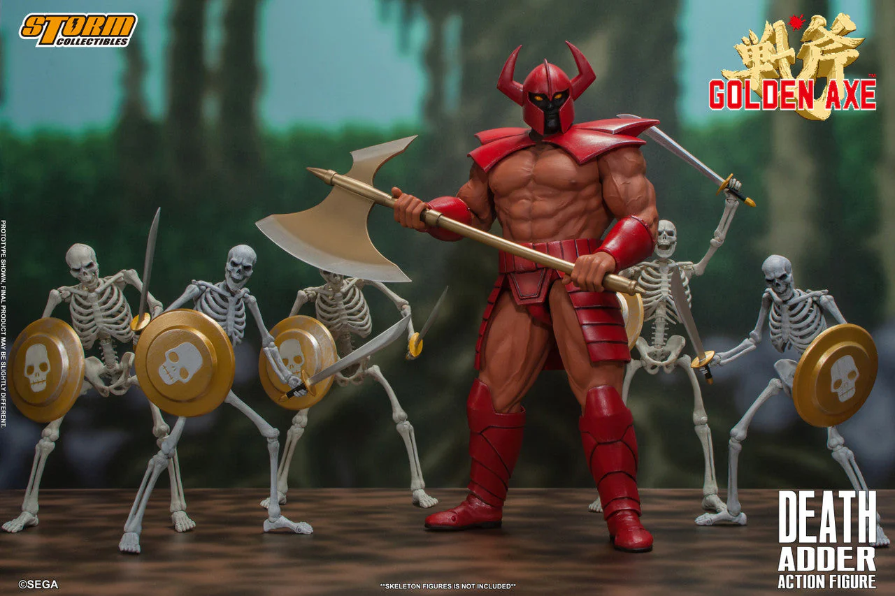 Golden Axe Death Adder Action Figure By Storm Collectibles - Image 3
