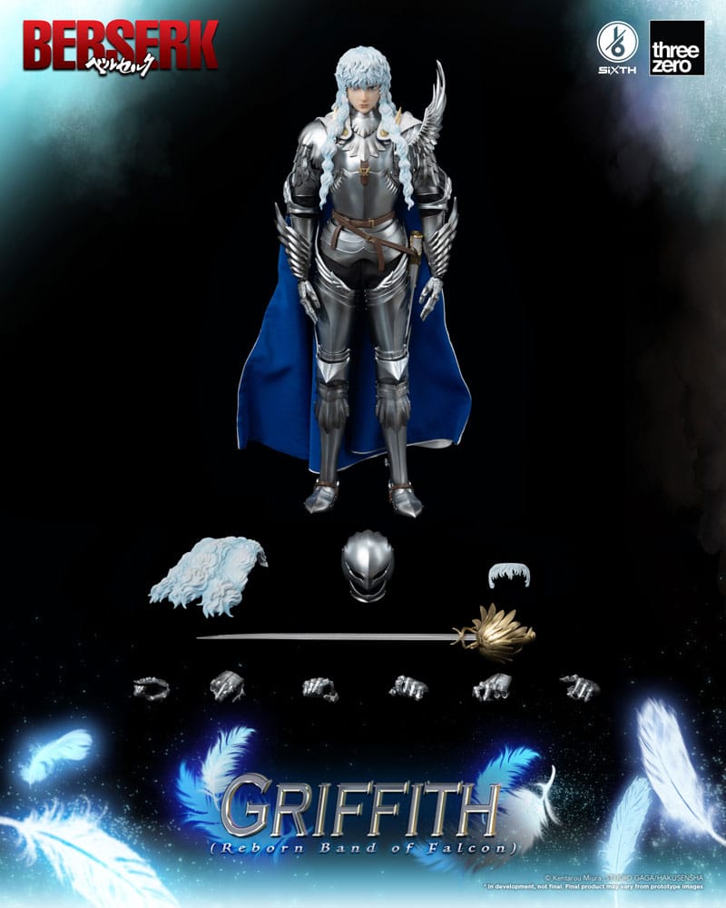 Berserk Action Figure 1/6 Griffith Reborn Band Of Falcon Action Figure - Image 5
