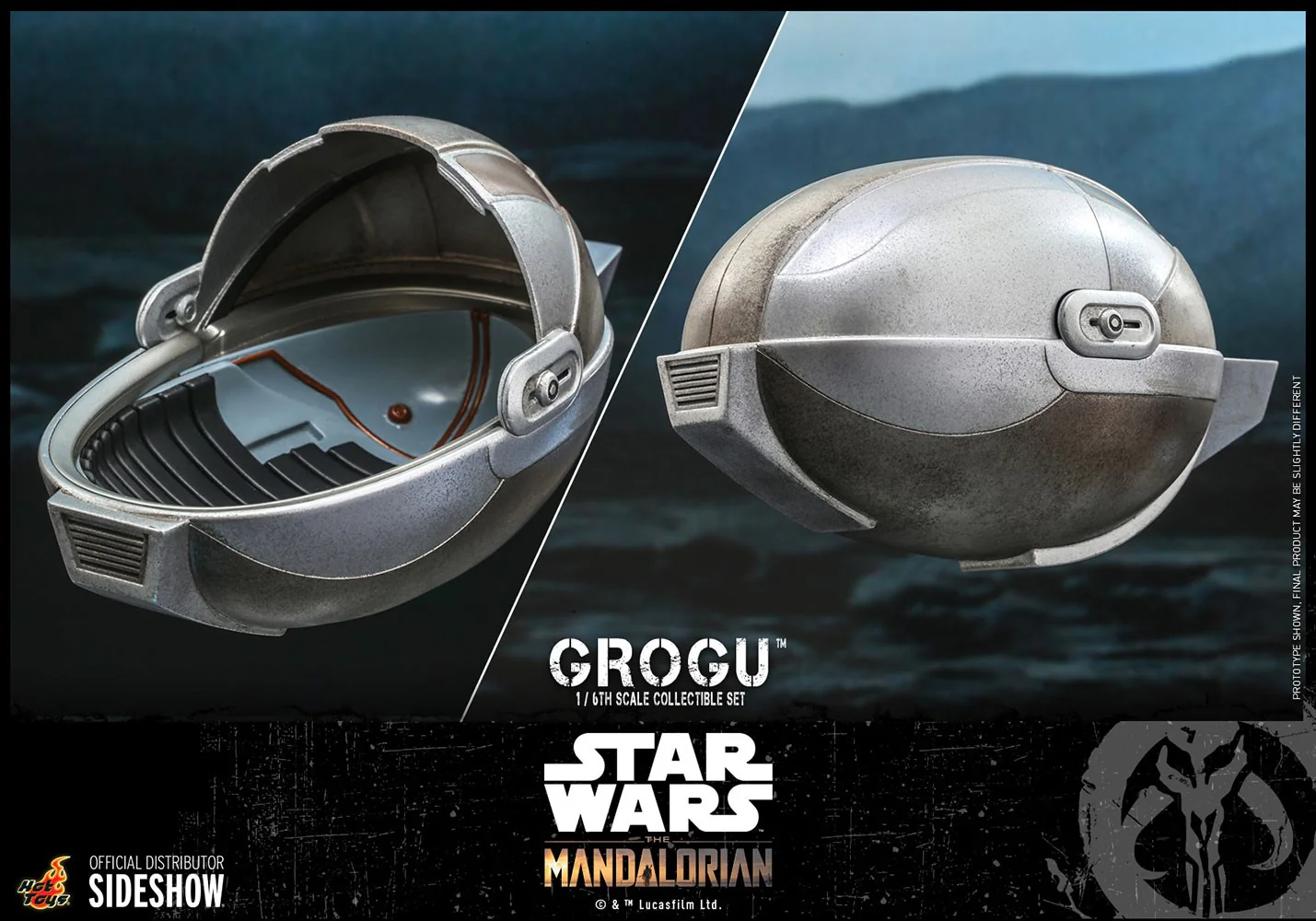Starwars Grogu 1/6 Scale Set - The Mandalorian Action Figure By Hot Toys - Image 7