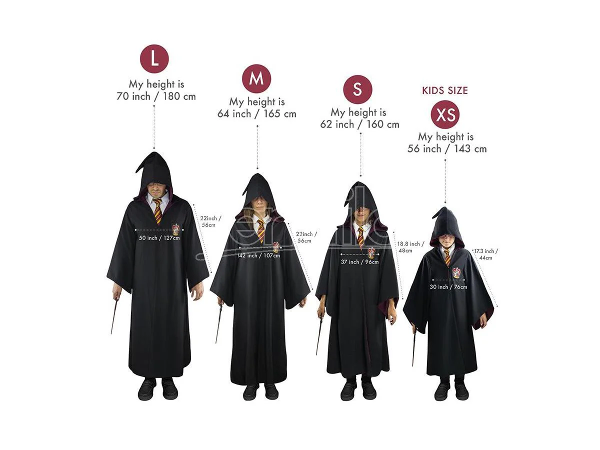 Harry Potter Gryffindor Kids  Wizard Robe - Image 6