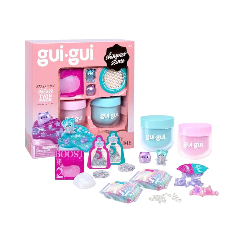 GUIGUI SHIMMER SLIME DELUXE TWIN PACK