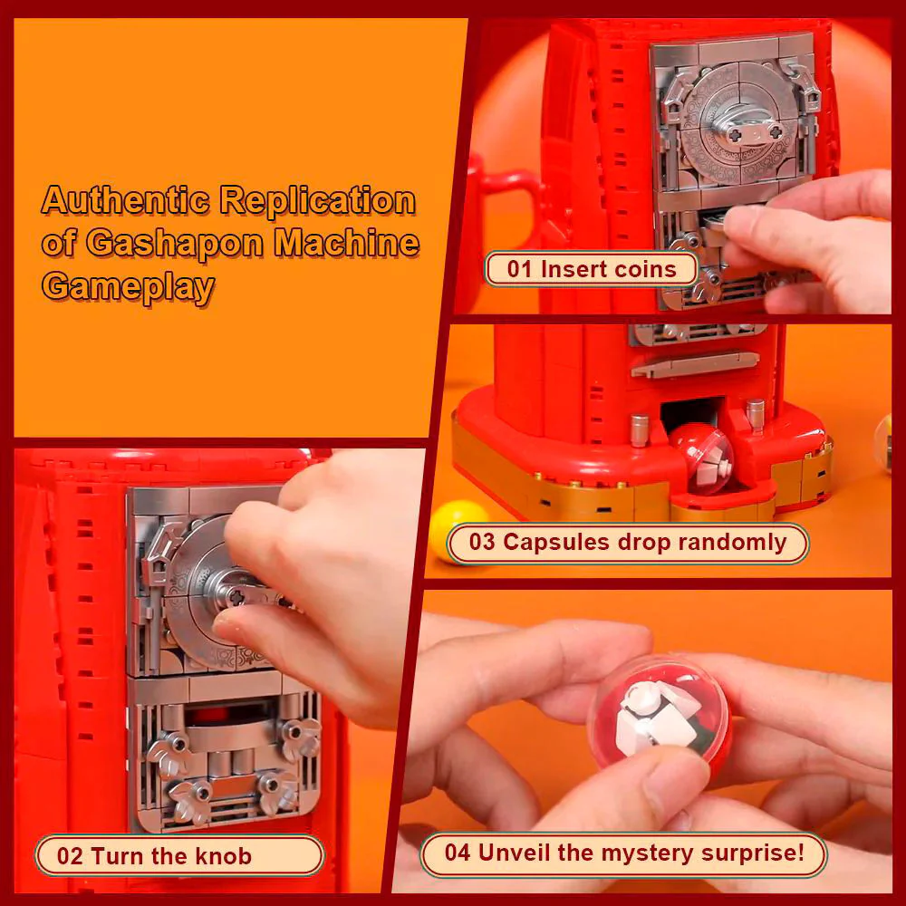 Gumball Machine Buildable Figures by Pantasy - Image 2
