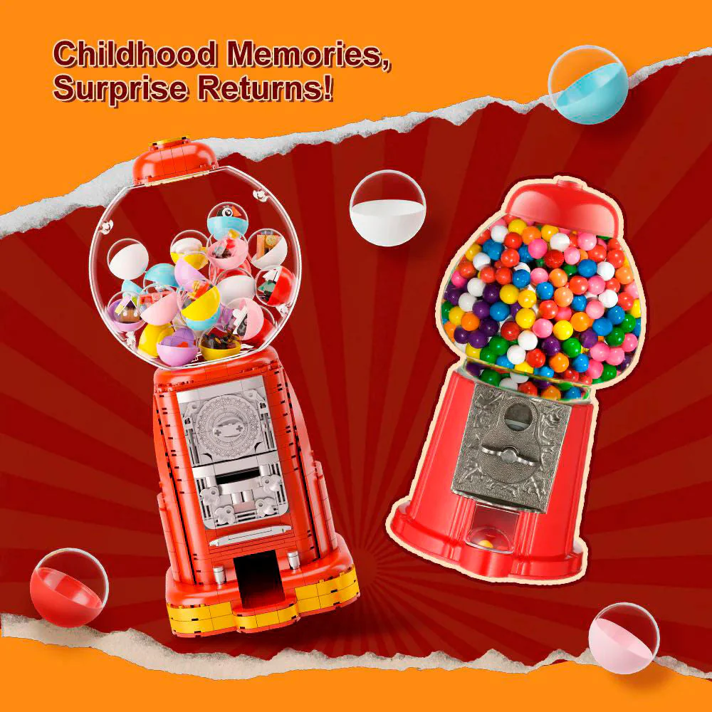 Gumball Machine Buildable Figures by Pantasy - Image 3