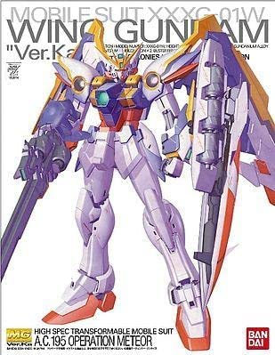 GUNDAM - MG 1/100 Wing Gundam Ver.Ka - Model Kit 18cm