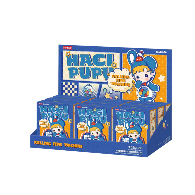 Hacipupu Rolling Time Machine Series-Fridge Magnet Silicone Clip Blind Box By Pop Mart - Image 3