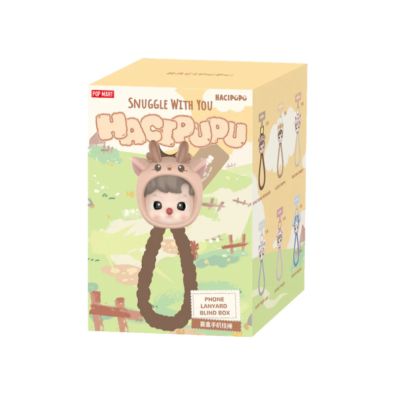 Hacipupu Snuggle With You Series-Phone Lanyard Blind Box By Pop Mart - Image 2