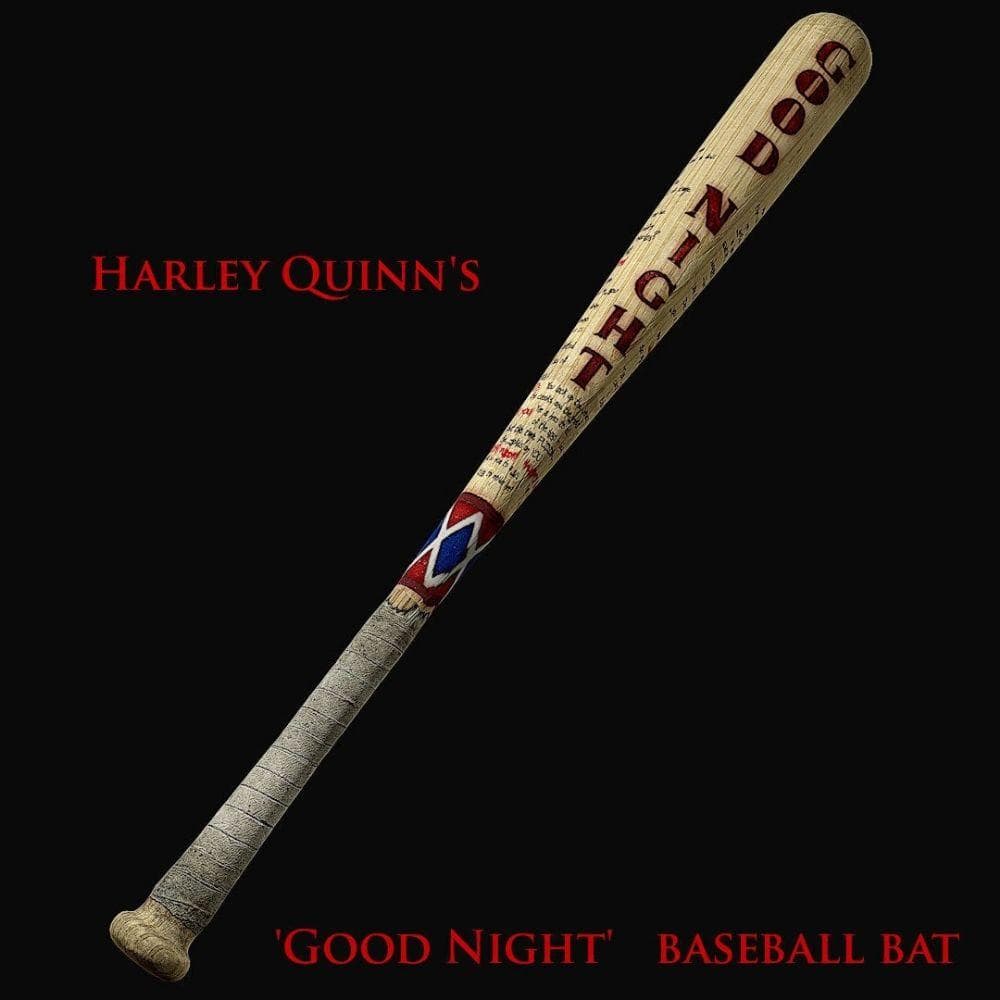Harley Quinn Suicide Squad Good Night Baseball Bat Replica by The Noble Collection - Image 3