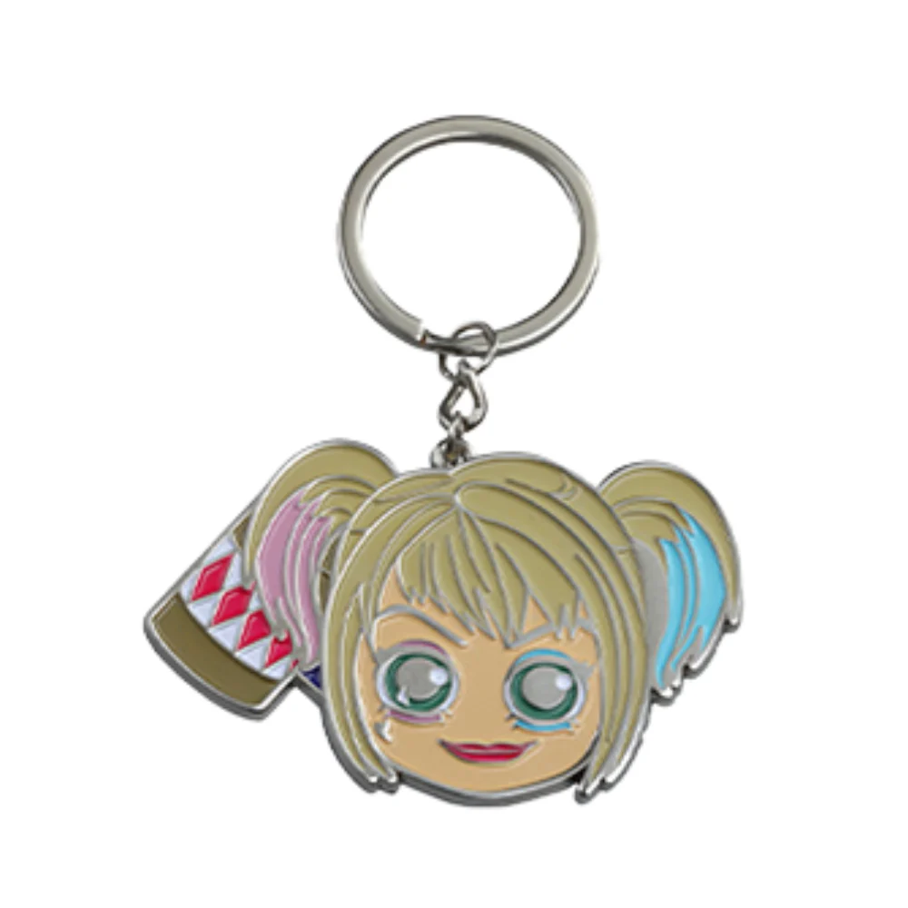 Harley Quinn Birds of Prey Cosbaby Metal Keychain by Hot Toys