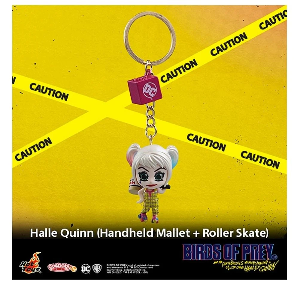 Harley Quinn (Lock and Load Version) Cosbaby Figure Keychain - Image 2