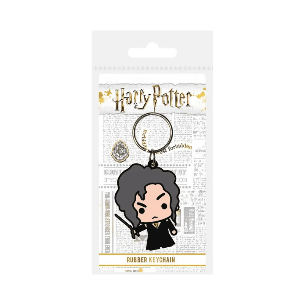 HARRY POTTER - BELLATRIX CHIBI (RUBBER KEYCHAIN) By Pyramid