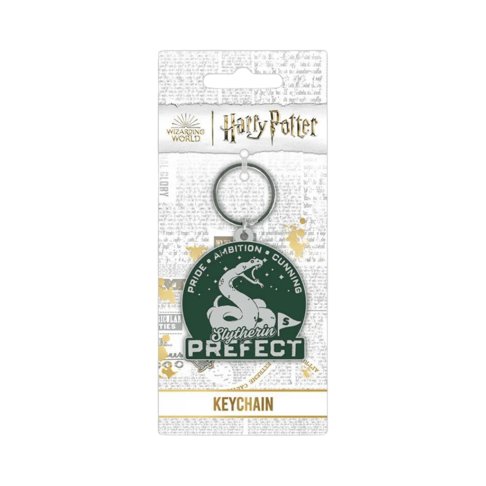 HARRY POTTER - CLUBHOUSE SLYTHERIN (RUBBER KEYCHAIN) By Pyramid