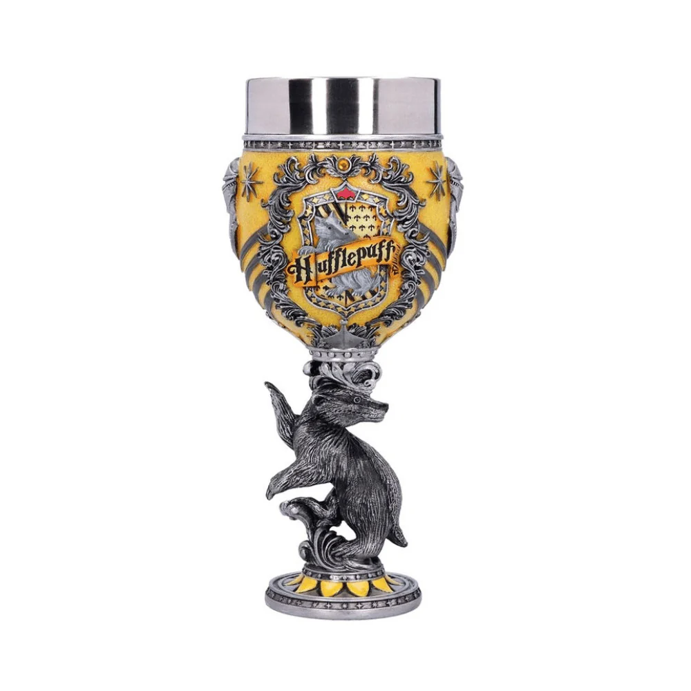 Harry Potter Hufflepuff Collectible Goblet 19.5cm By Nemesis