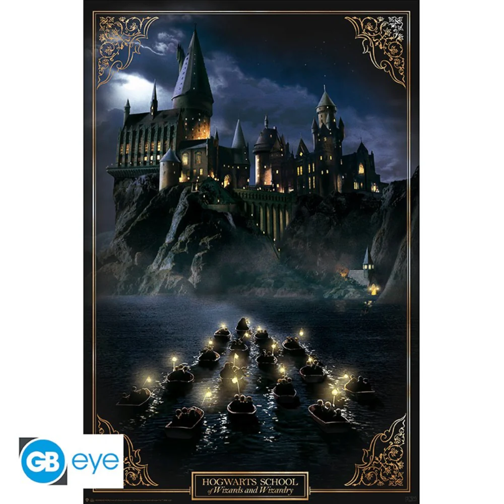 Harry Potter Hogwarts Castle 91X61 cm by Abysse