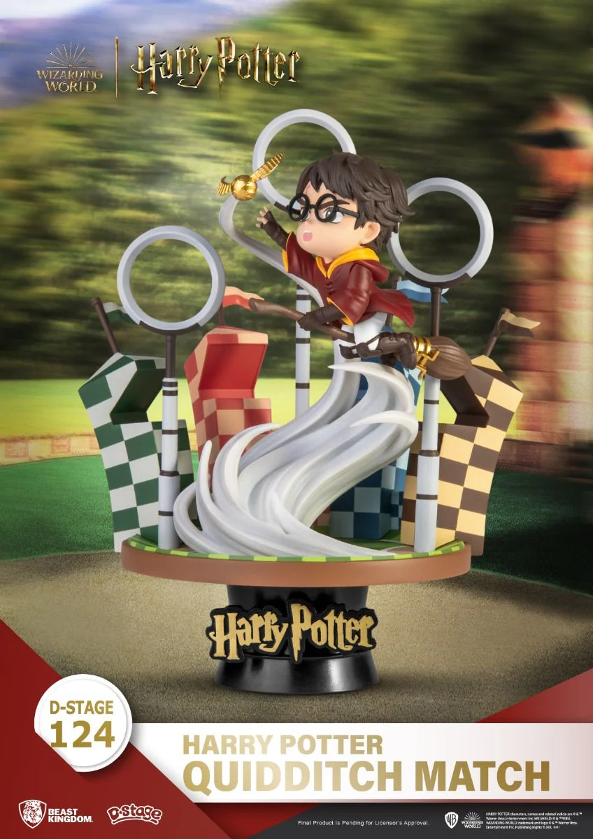 Harry Potter Quidditch Match Diorama Stage by Beast Kingdom (DS-124) - Image 2