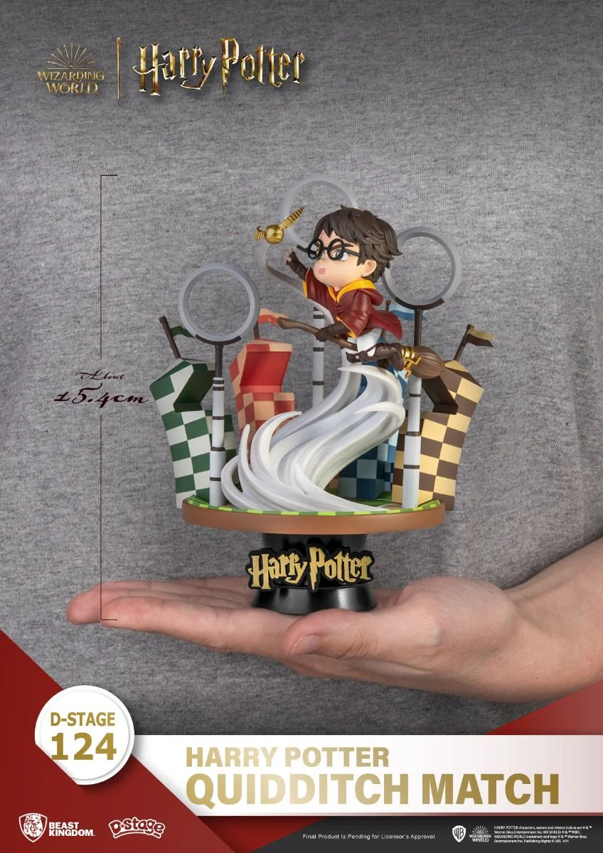 Harry Potter Quidditch Match Diorama Stage by Beast Kingdom (DS-124) - Image 3