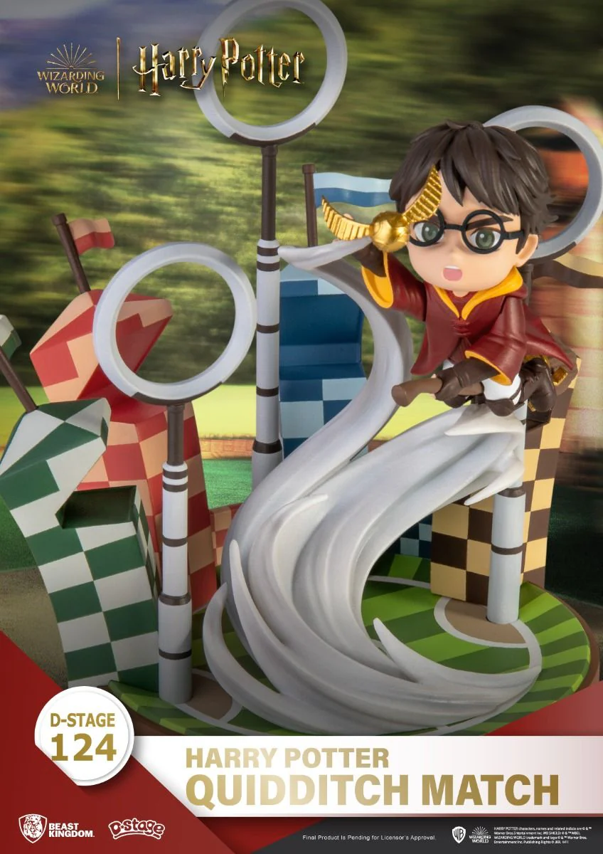 Harry Potter Quidditch Match Diorama Stage by Beast Kingdom (DS-124) - Image 4