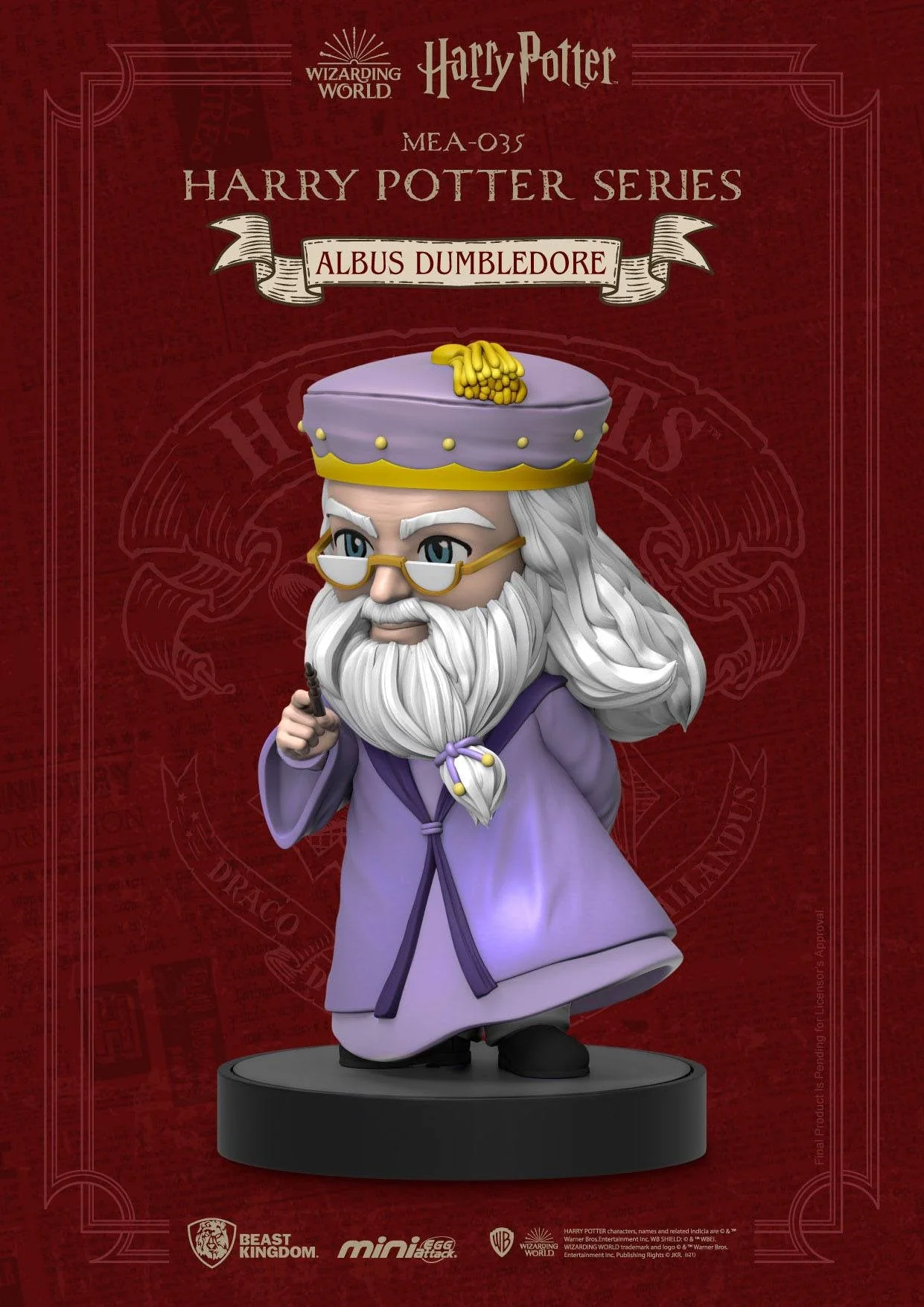 Harry Potter Dumbledore Mini Egg Attack Figure by Beast Kingdom - Image 2