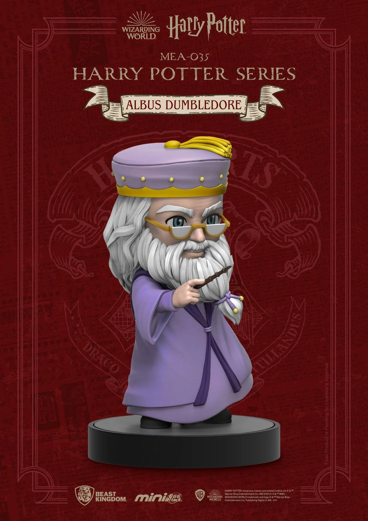 Harry Potter Dumbledore Mini Egg Attack Figure by Beast Kingdom - Image 3