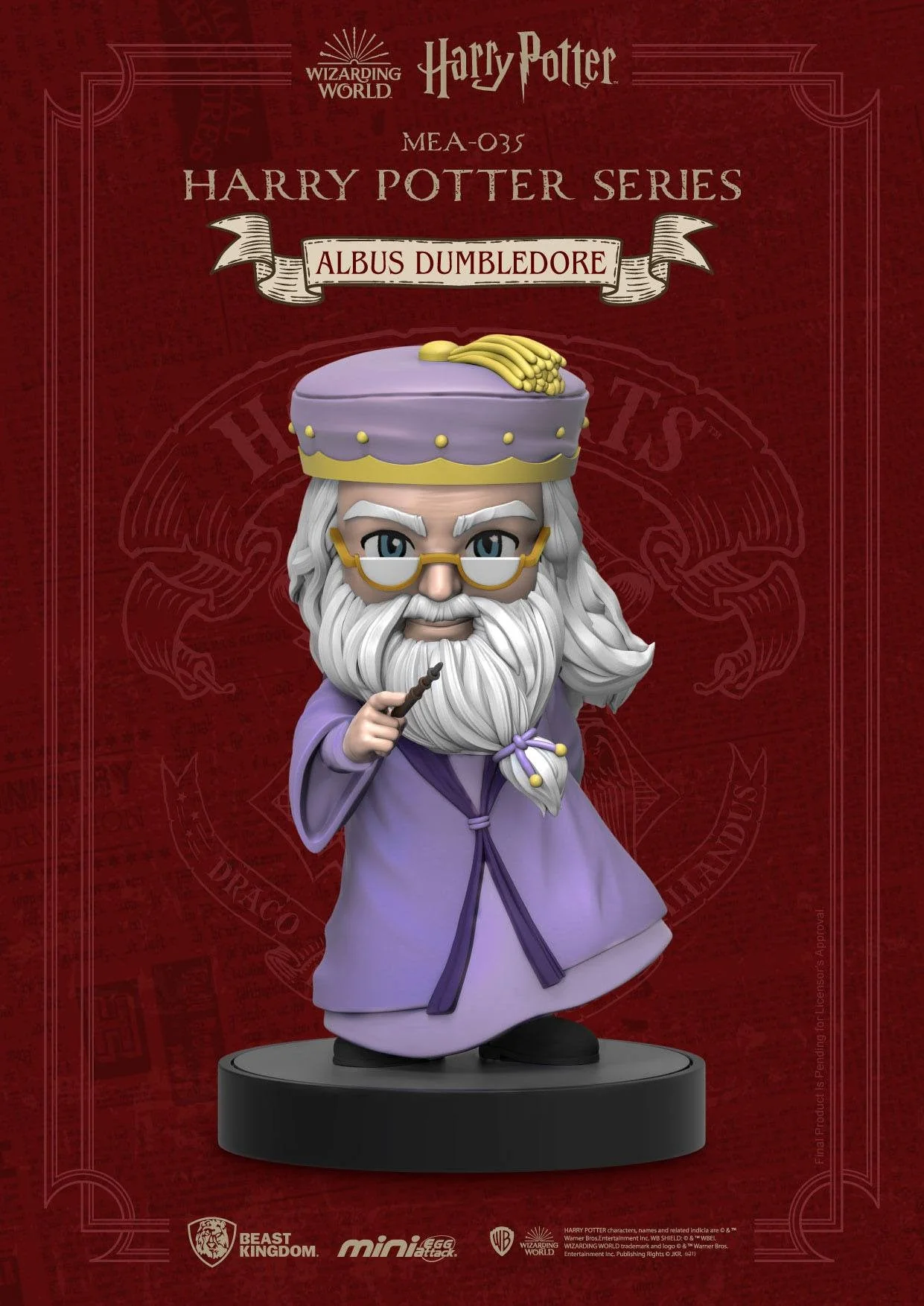 Harry Potter Dumbledore Mini Egg Attack Figure by Beast Kingdom - Image 4