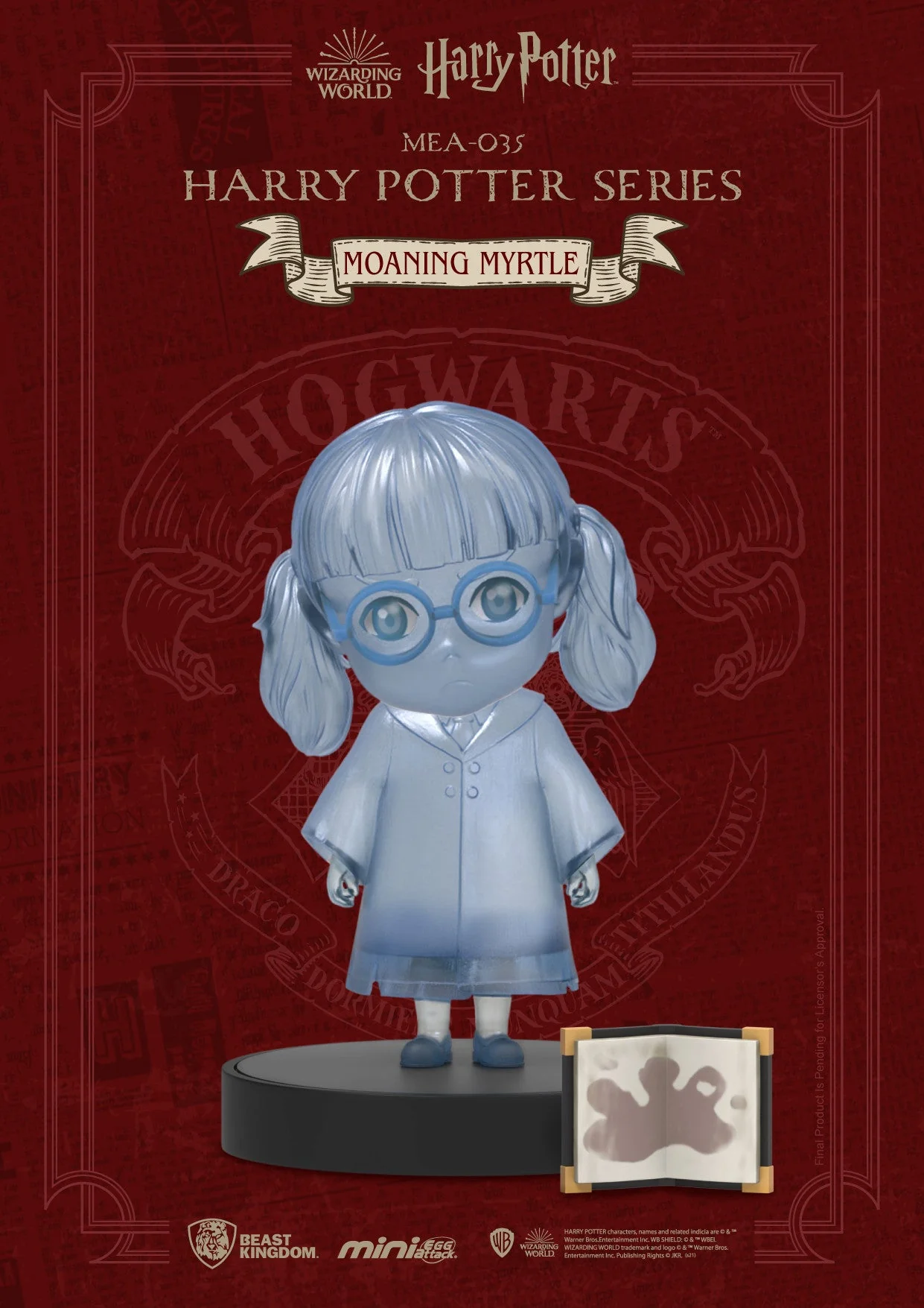 Harry Potter Moaning Myrtle Mini Egg Attack Figure by Beast Kingdom - Image 2