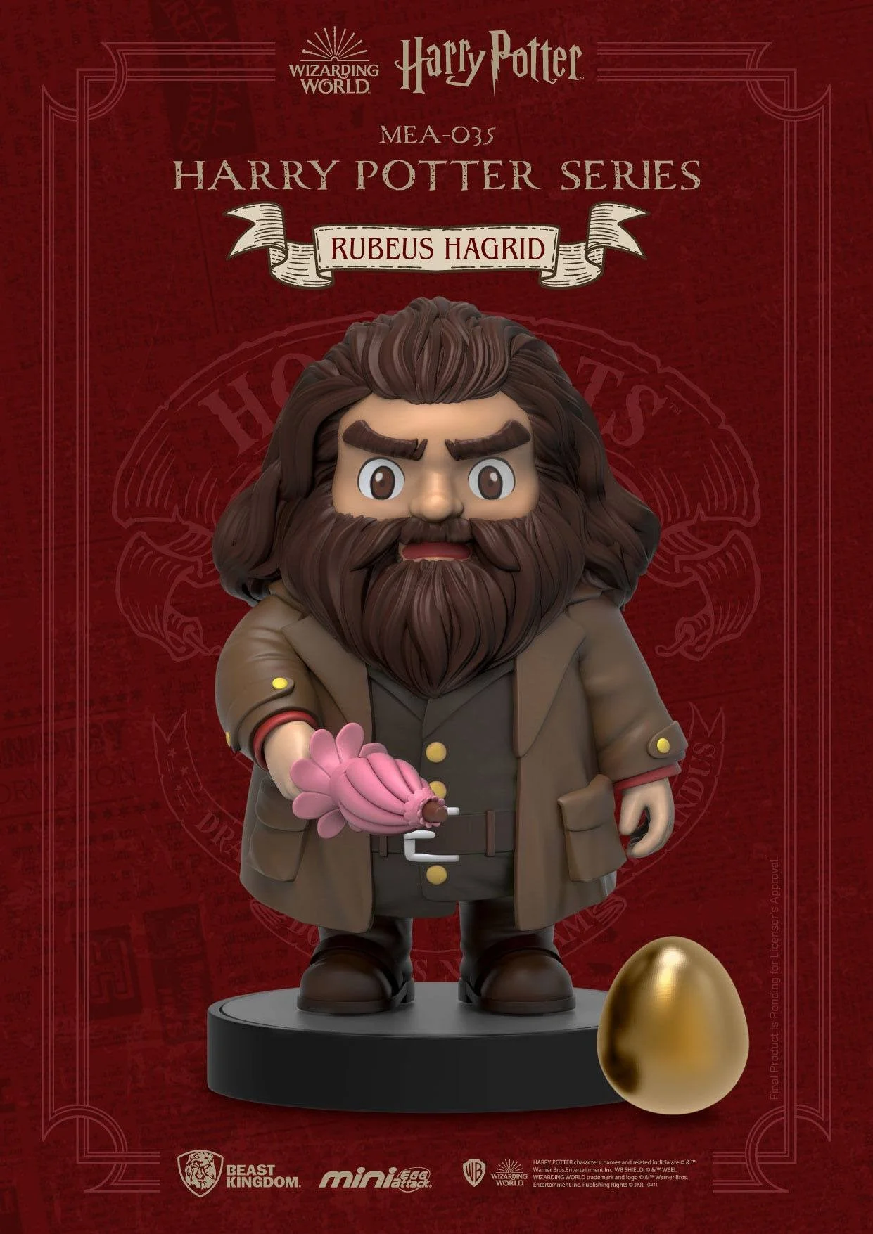 Harry Potter Rebeus Hagrid Mini Egg Attack Figure by Beast Kingdom - Image 4