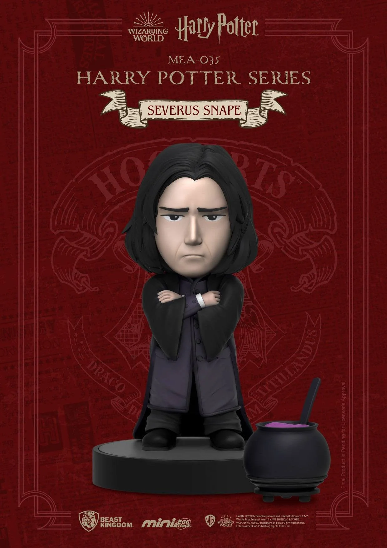 Harry Potter Severus Snape Mini Egg Attack Figure by Beast Kingdom - Image 4