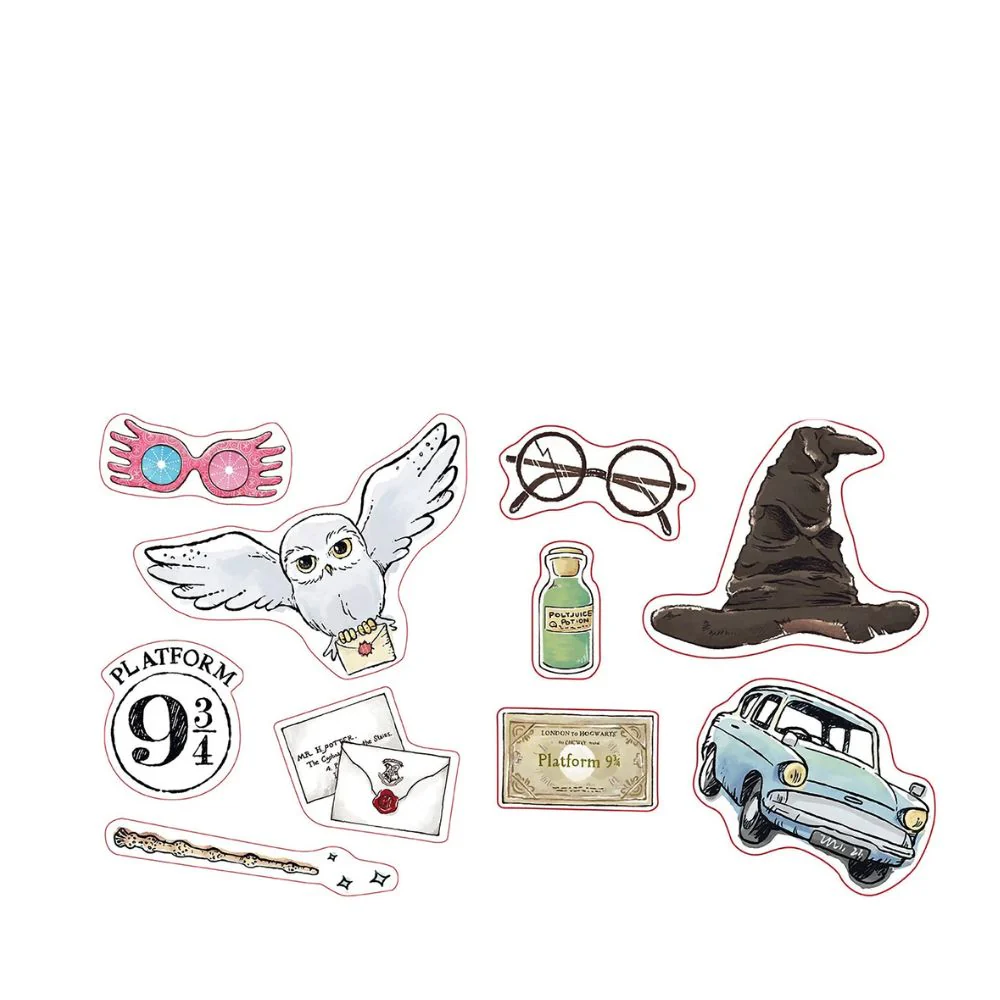 Harry Potter Magical Object Stickers by Abystyle