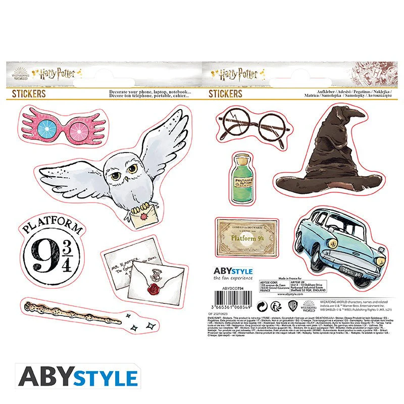 Harry Potter Magical Object Stickers by Abystyle - Image 4